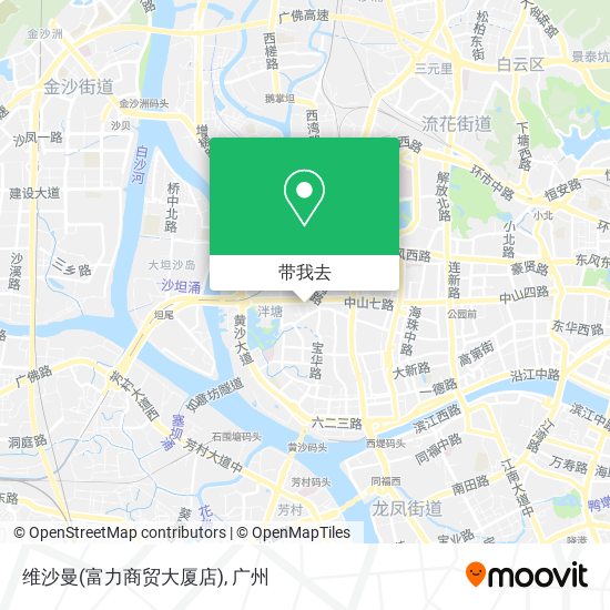 维沙曼(富力商贸大厦店)地图