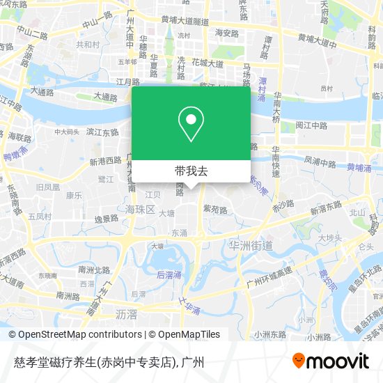 慈孝堂磁疗养生(赤岗中专卖店)地图