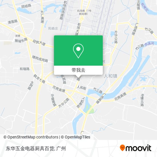 东华五金电器厨具百货地图