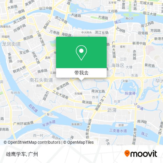 雄鹰学车地图