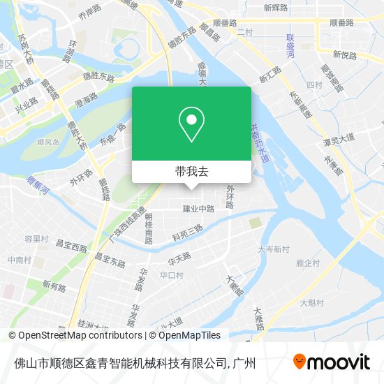 佛山市顺德区鑫青智能机械科技有限公司地图