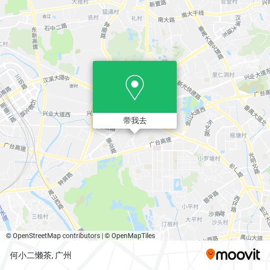 何小二懒茶地图