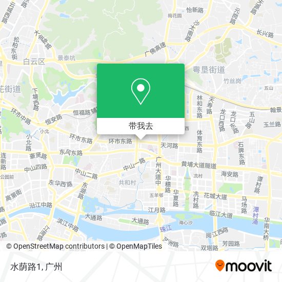 水荫路1地图