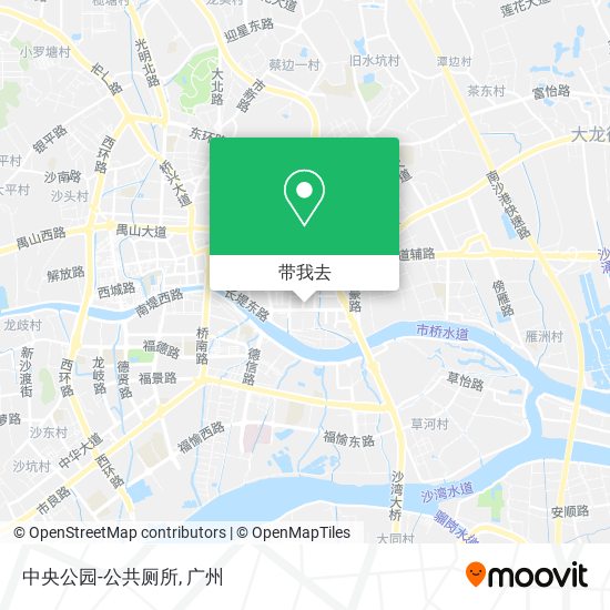 中央公园-公共厕所地图