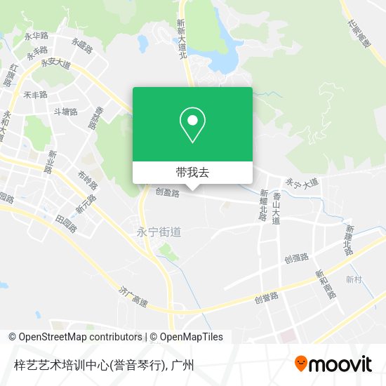 梓艺艺术培训中心(誉音琴行)地图