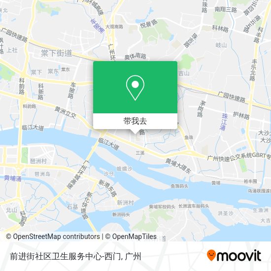 前进街社区卫生服务中心-西门地图