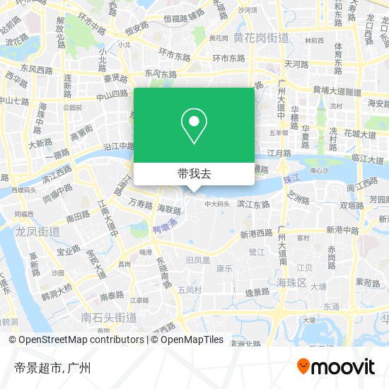 帝景超市地图