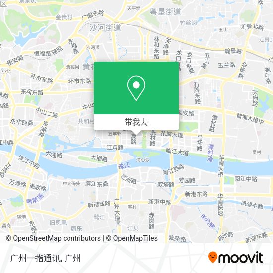 广州一指通讯地图
