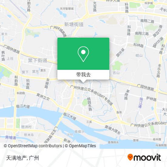 天满地产地图