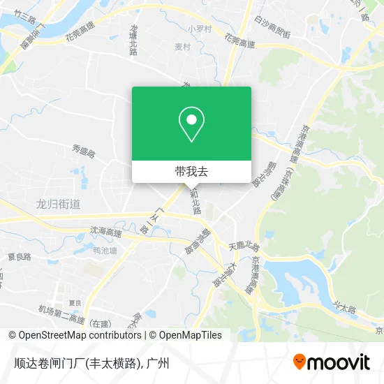 顺达卷闸门厂(丰太横路)地图