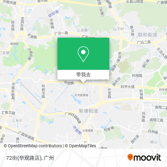 72街(华观路店)地图