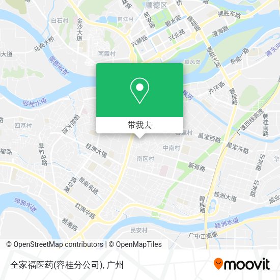 全家福医药(容桂分公司)地图