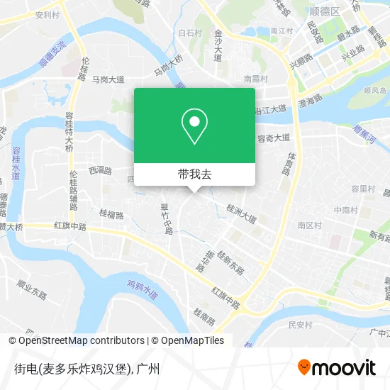 街电(麦多乐炸鸡汉堡)地图