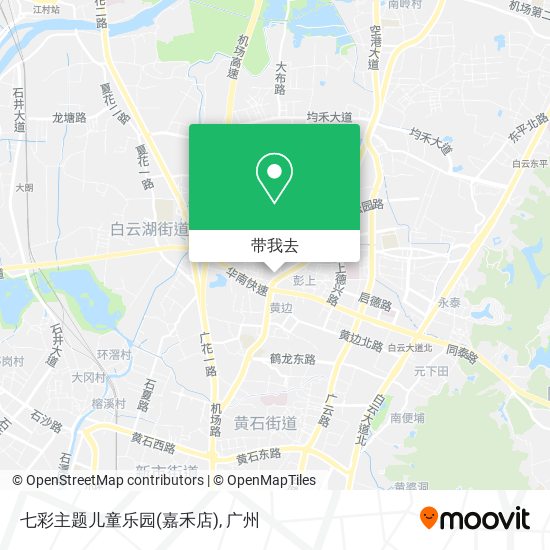 七彩主题儿童乐园(嘉禾店)地图