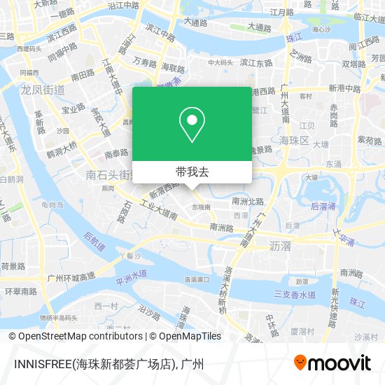 INNISFREE(海珠新都荟广场店)地图