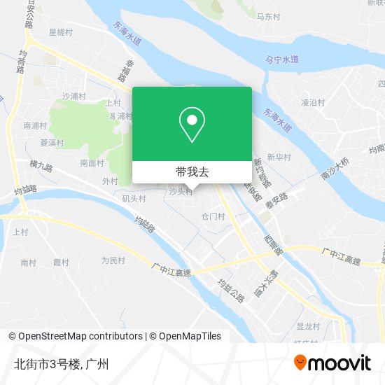 北街市3号楼地图