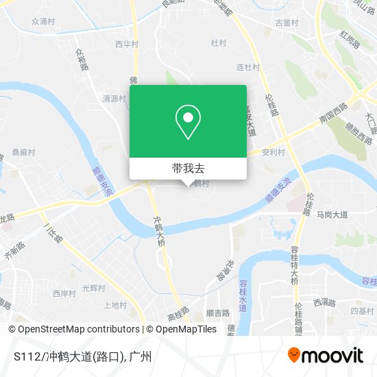 S112/冲鹤大道(路口)地图