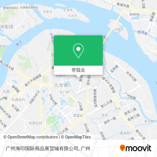 广州海印国际商品展贸城有限公司地图