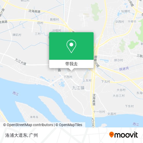 洛浦大道东地图