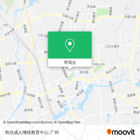凯信成人继续教育中心地图
