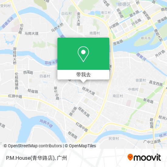 P.M.House(青华路店)地图