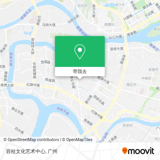 容桂文化艺术中心地图