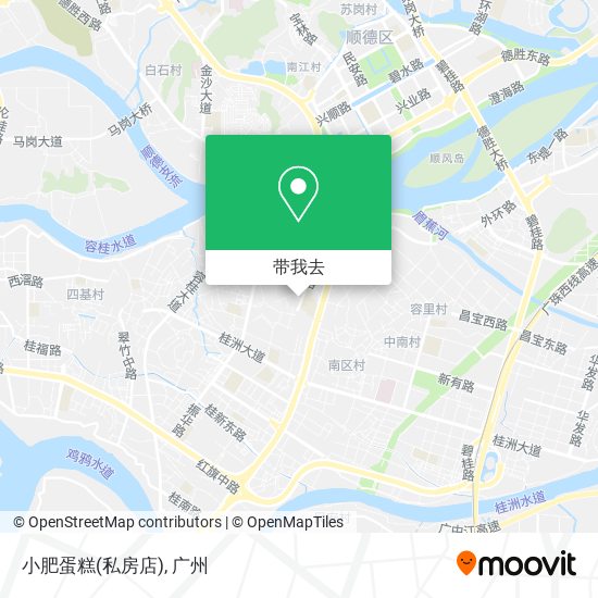 小肥蛋糕(私房店)地图