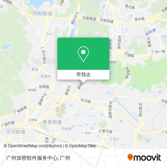 广州加密软件服务中心地图