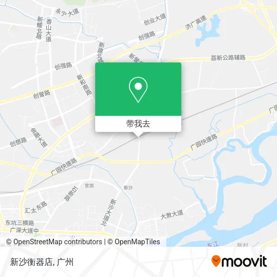 新沙衡器店地图