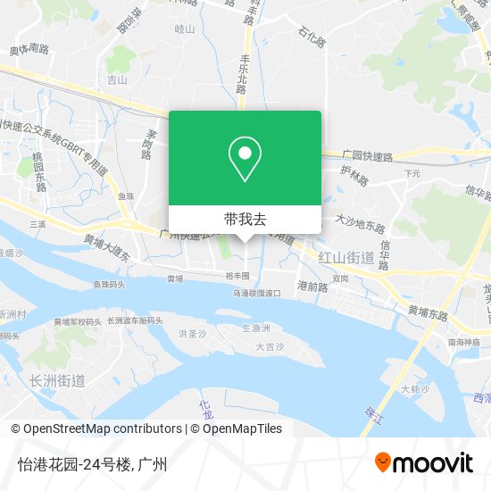 怡港花园-24号楼地图