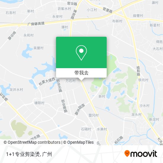 1+1专业剪染烫地图