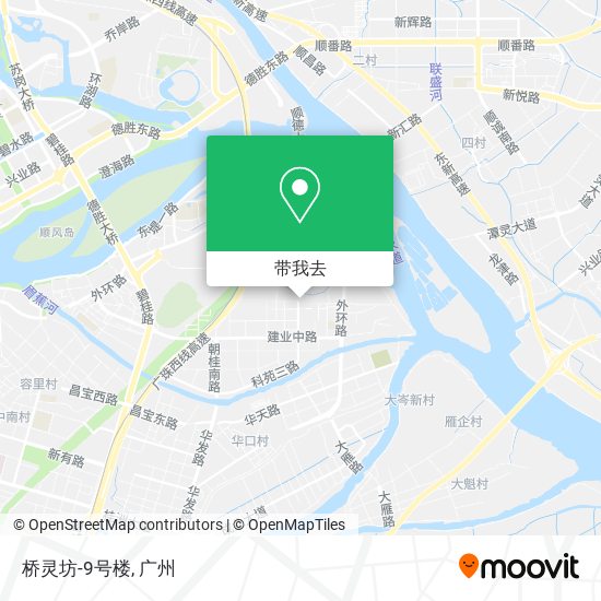 桥灵坊-9号楼地图