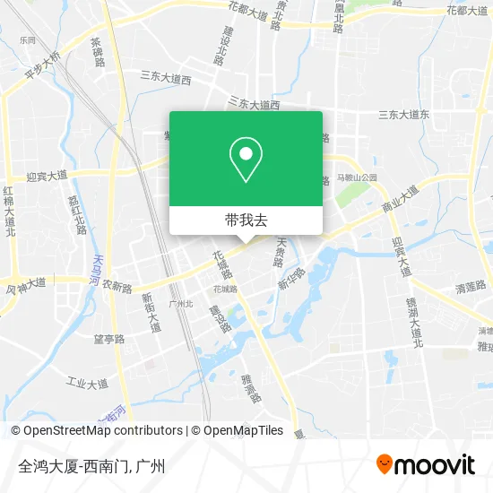 全鸿大厦-西南门地图