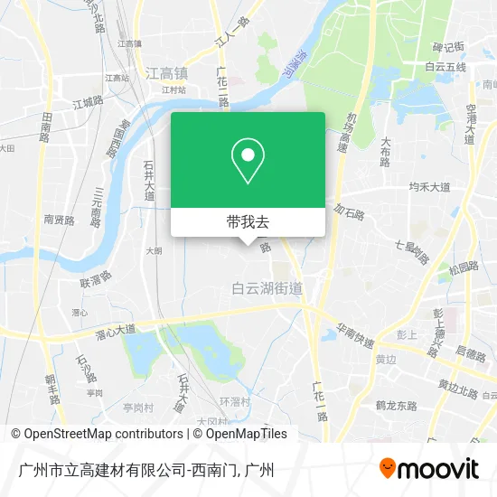 广州市立高建材有限公司-西南门地图