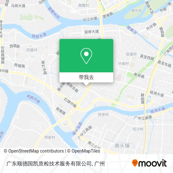 广东顺德国凯质检技术服务有限公司地图
