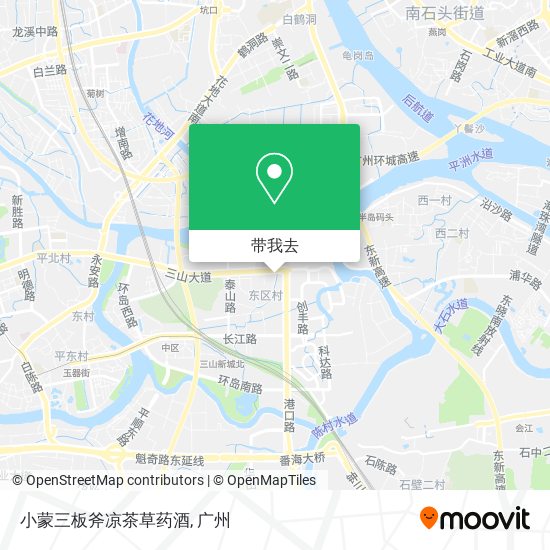 小蒙三板斧凉茶草药酒地图