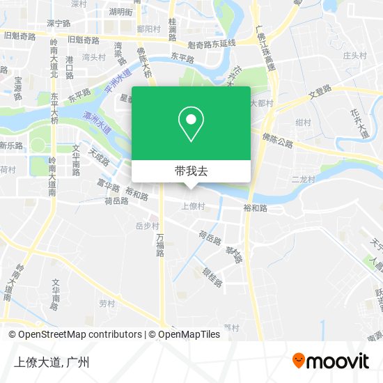 上僚大道地图