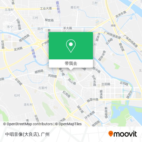 中唱音像(大良店)地图