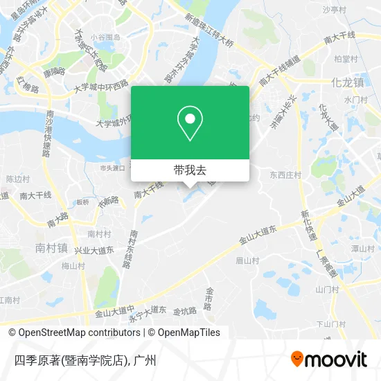 四季原著(暨南学院店)地图
