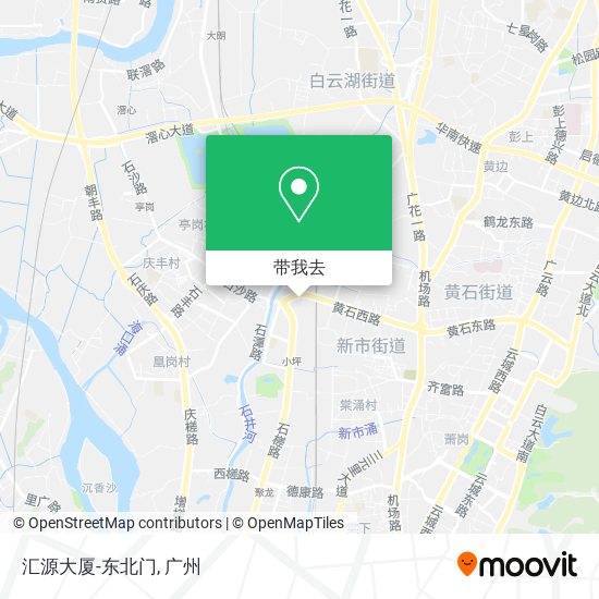 汇源大厦-东北门地图