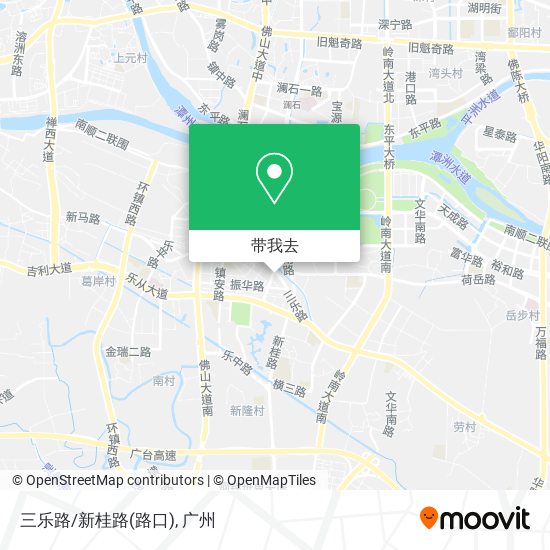 三乐路/新桂路(路口)地图