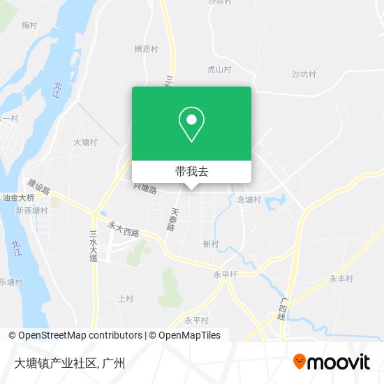 大塘镇产业社区地图