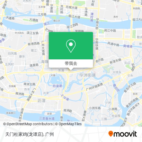 天门杜家鸡(龙谭店)地图