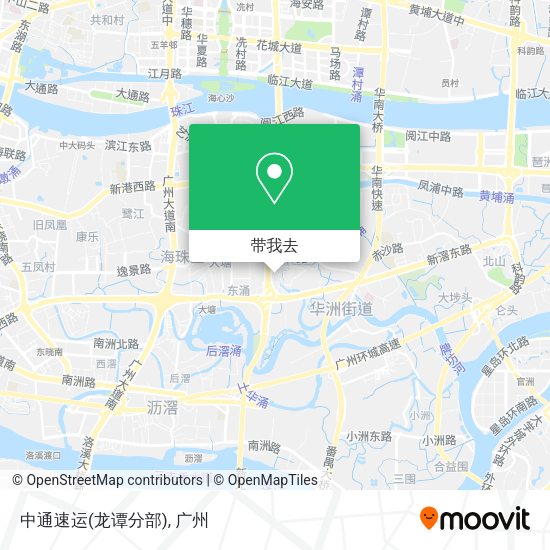 中通速运(龙谭分部)地图