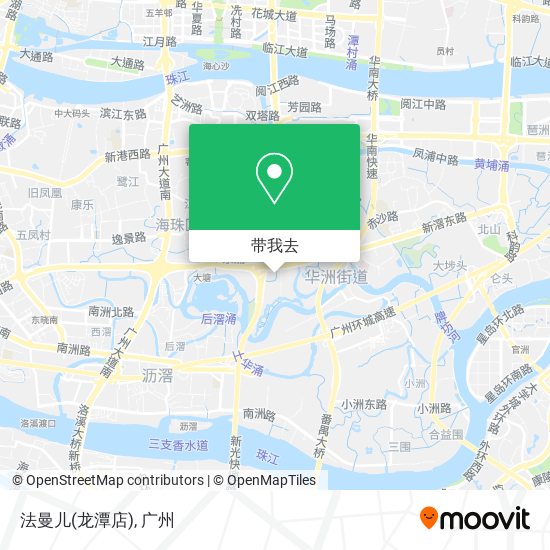 法曼儿(龙潭店)地图