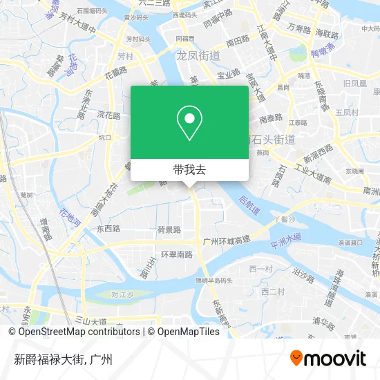 新爵福禄大街地图