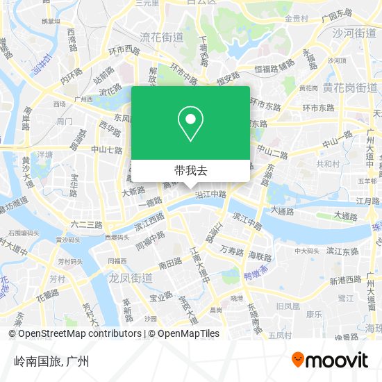 岭南国旅地图
