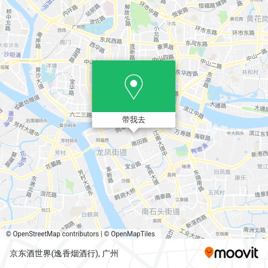 京东酒世界(逸香烟酒行)地图