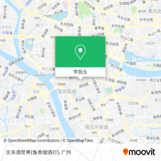 京东酒世界(逸香烟酒行)地图