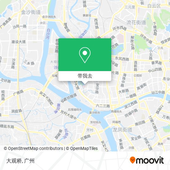 大观桥地图
